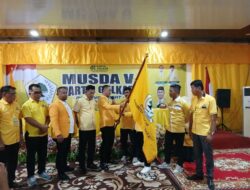 Aklamasi, Dirwansyah Ketua DPD II Partai Golkar Pasbar 2025 – 2030