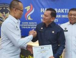 Hibahkan Aset Untuk UKK Imigrasi Agam, Pasaman Diganjar Penghargaan Tertinggi