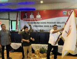 M.Adli Terpilih sebagai Ketua KONI Kabupaten Pesisir Selatan