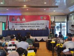 KONI Pesisir Selatan Gelar Musorkab 2025