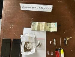 Miliki Narkoba, Ayah dan Anak di Padang Panjang Ditangkap