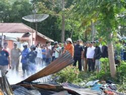 Dua Rumah di Ampek Angkek Agam Terbakar, Rumah Lima KK Kehilangan Tempat Tinggal