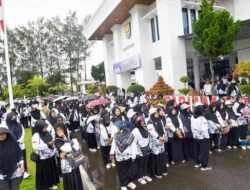 Peringati HUT ke-80, PGRI Kota Pariaman Adakan Jalan Sehat