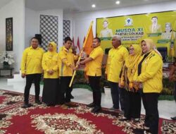 Jeffry Hibatullah Terpilih Aklamasi sebagai Ketua DPD Partai Golkar Kota Sawahlunto 