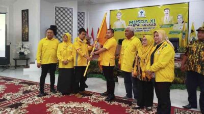 Jeffry Hibatullah Terpilih Aklamasi sebagai Ketua DPD Partai Golkar Kota Sawahlunto 