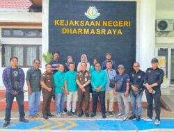 Kajari Akui Keberadaan Wartawan di Dharmasraya