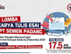 Membangun Integritas dari Industri, PT Semen Padang Perkuat Budaya Antikorupsi Lewat Lomba Esai Nasional