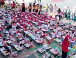 300 Murid TK/PAUD Tilatang Kamang Ikuti Lomba Mewarnai