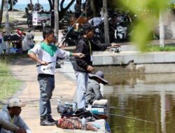 Ratusan Pemancing Meriahkan Festival Mancing Mania Ratu Prabu