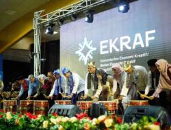 Menteri Ekonomi Kreatif Resmikan Tanah Datar Ekraf Fest