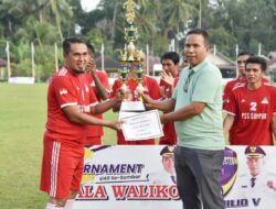 Open Turnamen Sepak Bola U-40 Piala Walikota Pariaman Berakhir, PS Sumpur Juara