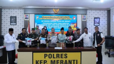 Bawa Sabu Dililit di Paha, Warga Meranti Diamankan Saat Kedatangan Dari Malaysia