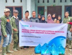 Tim Satgas APN Bukik Batabuah Canduang Salurkan Bantuan Bencana