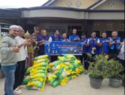 DPD dan DPC Partai Demokrat se-Jambi Ringankan Beban Korban Bencana di Kabupaten Solok