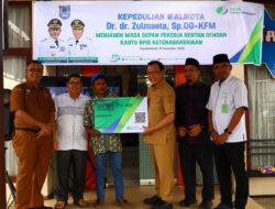 Sebanyak 2.410 Pekerja Sektor Informal Diasuransikan Pemko Payakumbuh