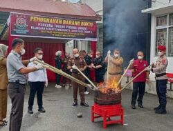 Perkara Narkotika Masih Mendominasi Kasus Pidana di Sawahlunto
