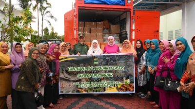Diinisiasi TP PKK, Sumbar Kirim 1,5 Ton Rendang untuk Aceh dan Sumatera Utara