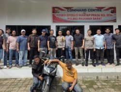 Satreskrim Polres Pasbar Tangkap Pelaku Curanmor, Nyaris Dihajar Massa