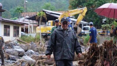 Pemkab Tanah Datar Kembali Turunkan Alat Berat untuk Normalisasi Sungai di Malalo