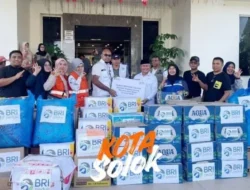 BRI Solok Salurkan Bantuan TJSL untuk Warga Terdampak Banjir