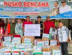 Tidak Hanya Bantu Korban Banjir, BRI Padang Panjang Kuatkan Layanan hingga Nagari