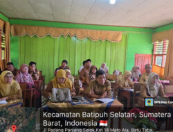 Disdik Tanah Datar Bahas PBM di Sekolah Terdampak Bencana