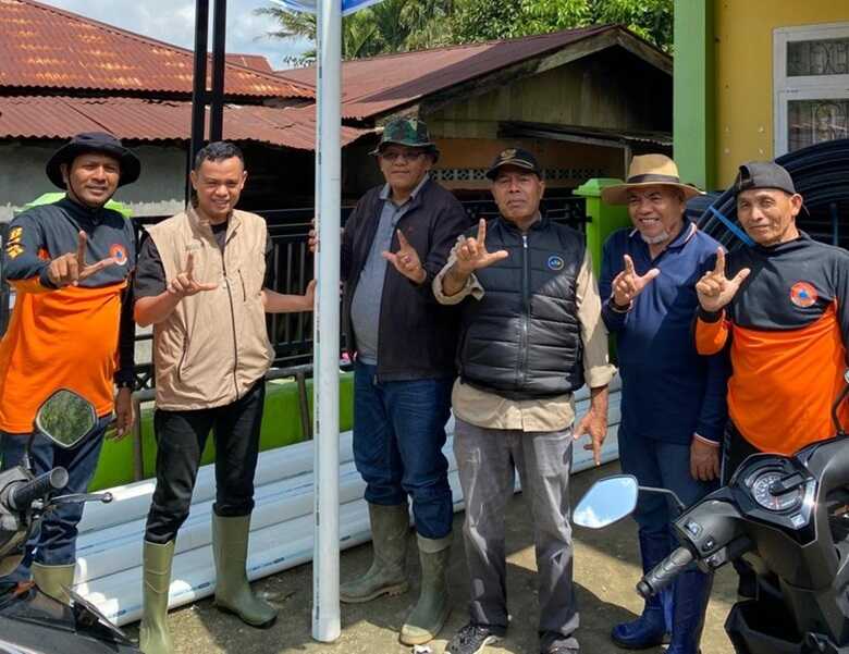 Jefri Masrul Bantu Normalisasi Air Bersih, Ajak Warga Sumbang Tenaga