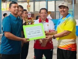 Kementerian Agama Juara 1 Tenis Meja HJK 137 Sawahlunto