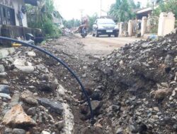 Proyek Peningkatan Kualitas Pemukiman Kumuh di Nagari IV Pulau Punjung Terancam tak Selesai Sesuai Kontrak Kerja