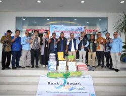 Bank Nagari Bantu Korban Bencana Alam di Kabupaten Solok
