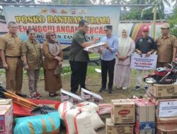 Terima Bantuan dari Sijunjung, Wabup Tanah Datar Sampaikan Terima Kasih