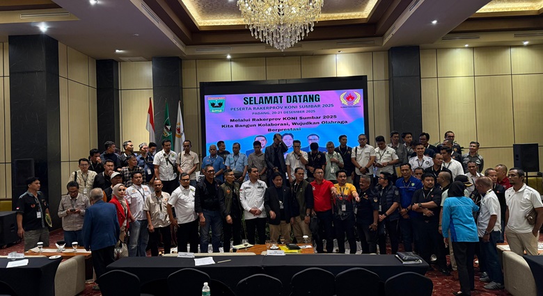 Rakerprov KONI Sumbar Tetapkan Arah Pembinaan Atlet dan Persiapan Porprov 2026