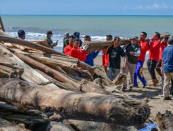 Nelayan Terhambat Melaut Hampir Sebulan, Gubernur Sumbar Mahyeldi Apresiasi Semen Padang Bersihkan Pantai Parupuk