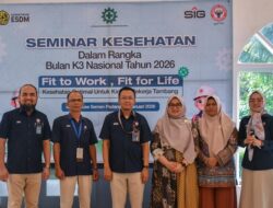Bulan K3 Nasional 2026, PT Semen Padang Dorong Kesehatan Optimal Pekerja Tambang