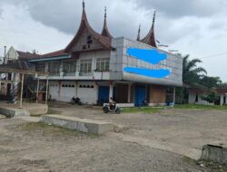 Sudah 22 Tahun Berlalu, Gedung  Awak Juo Dharmasaraya Nyaris Terlupakan