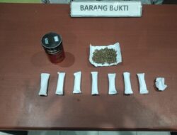 Warga Pariaman Simpan Ganja dalam Kaleng Rokok