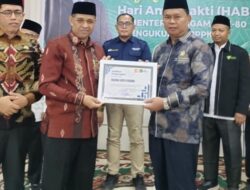 Baznas Sijunjung Terima Sertifikat Penghargaan dari Kanwil Kemenag Sumbar