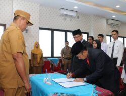 Wakil Walikota Pariaman Lantik Pejabat Eselon II