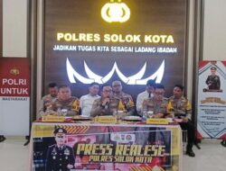 Narkoba Kasus Paling Menonjol di Kota Solok