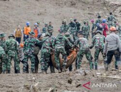 23 Prajurit Marinir Jadi Korban Tanah Longsor Cisarua, 19 Masih Belum Ditemukan