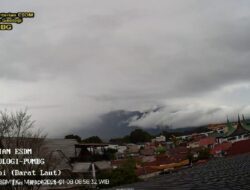 Gunung Marapi Kembali Erupsi