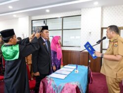 Walikota Pariaman Mutasi Dua Pejabat Eselon II