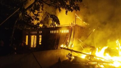 Kebakaran Hanguskan Dua Rumah di Pasaman Barat