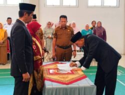 11 Pejabat Eselon II di Lingkungan Pemkab Pessel Dilantik
