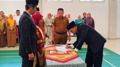 11 Pejabat Eselon II di Lingkungan Pemkab Pessel Dilantik