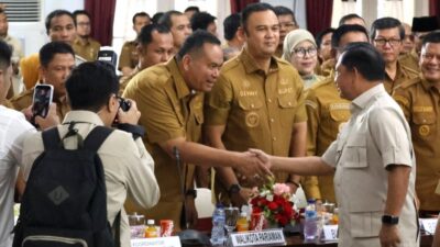 Hadiri Rakor Percepatan Rehab Rekon, Yota Balad Paparkan Kondisi Kota Pariaman