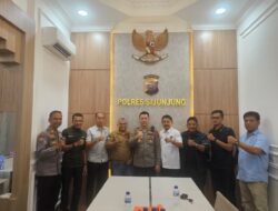 PWI Sijunjung Audiensi dengan Kapolres dan Jajaran