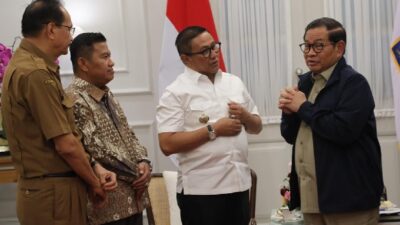 Bahas Daerah Khusus dan Hibah Sarpras, Wako Ramlan Temui Gubernur DKI Jakarta
