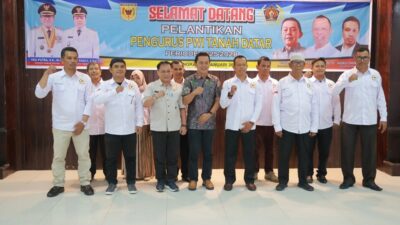 Pengurus PWI Tanah Datar Dilantik, Diharapkan Bisa Lahirkan Jurnalis Berkualitas