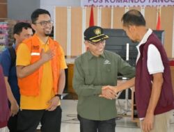Di Posko Utama Lubuk Basung, Asisten III Setda Agam Sambut PDEI Sumbar